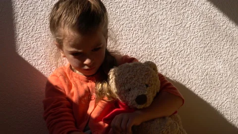 Mistreated child Stock Footage 139107554