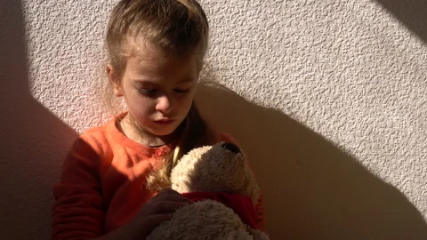 Mistreated child Stock Footage 139107612