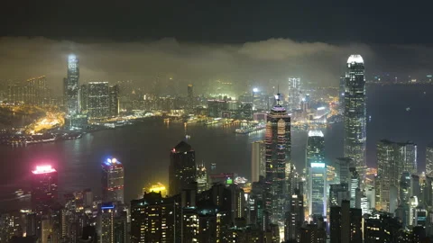Misty City 1 Stock Footage 103408439