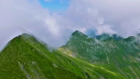 Misty Forest Mountains Stock Footage 322827795
