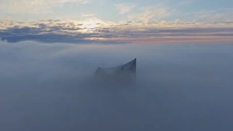 Misty Hamburg Stock Footage 304177832