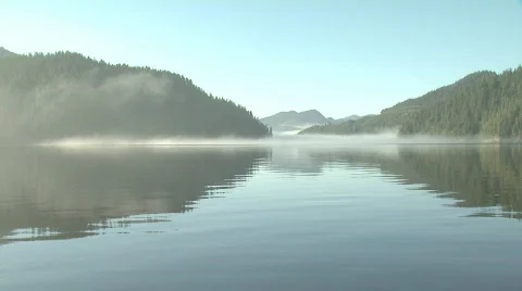 Misty islands WS Video stock 108442