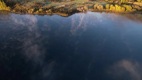 Misty Lake Video stock 248569337