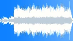 Misty morning, the acoustic Intro on guitar (flageolets) Stock Music