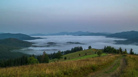 Misty Morning in the Mountains Vidéo 100248911