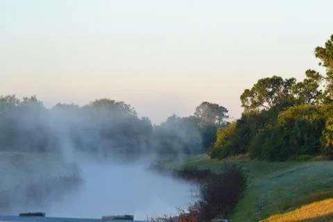 Misty Mornings Stock-Fotos