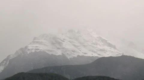 Misty mountain Stock Footage 1792296