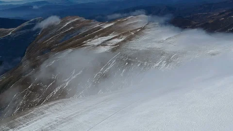 The misty mountain Stock Footage 99394360