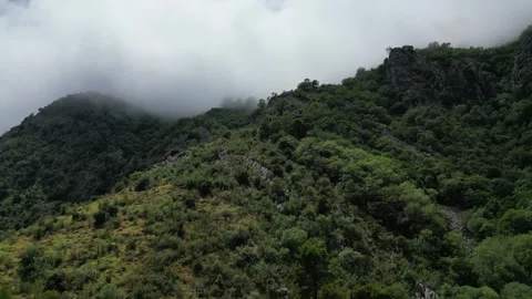 Misty Mountain Peaks 3 Stock Footage 278222054