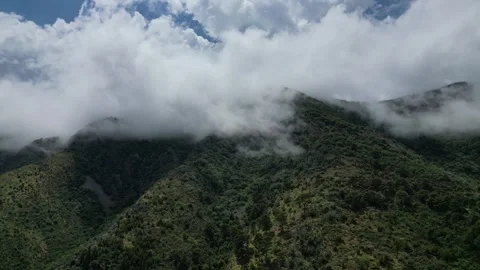 Misty Mountain Peaks 4 Stock Footage 278222363