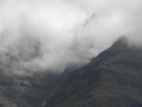 Misty Mountain Stock Photos