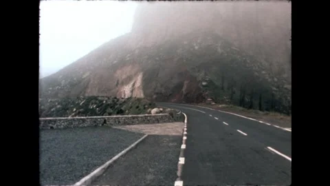 Misty Mountain Road Stock Footage 278167388