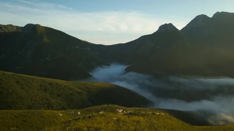Misty Mountain Valhalla Stock Footage 260295398
