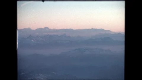 Misty Mountain View Stock Footage 276292372