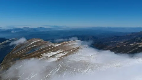 The misty mountains Stock Footage 99391045