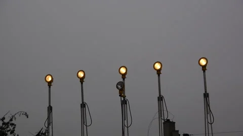 Misty Path to the Sky Stock Footage 306698077