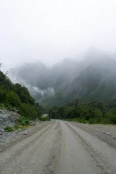 Misty Poad Stock Photos