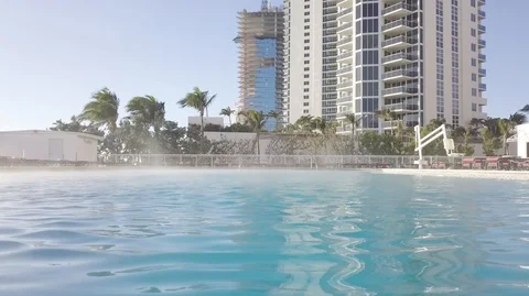 Misty Pool Video stock 104482904