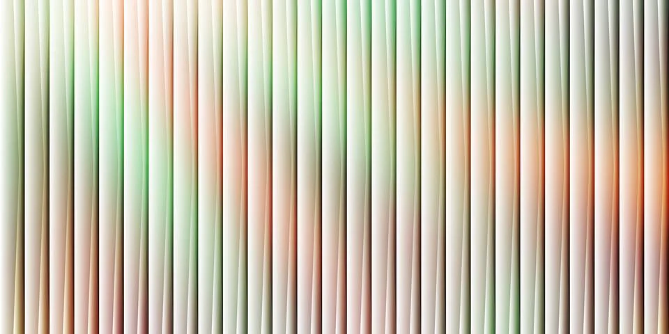 Misty ripple glass gradient in lilac, periwinkle, soft coral. Vertical ribs.. Stock Illustration