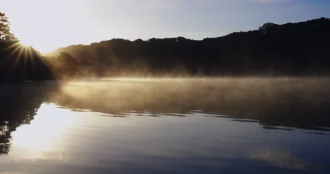 Misty River Stock Footage 218893910