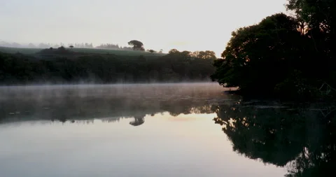 Misty River Stock Footage 218898201