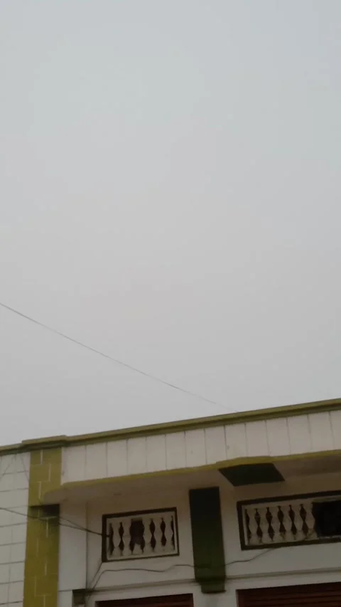 Misty sky Stock Footage 323578675