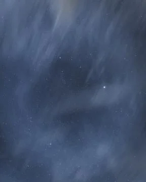 Misty starry night sky background 스톡 일러스트