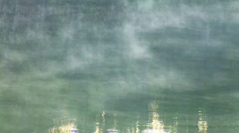 Misty Water Stock Footage 539612