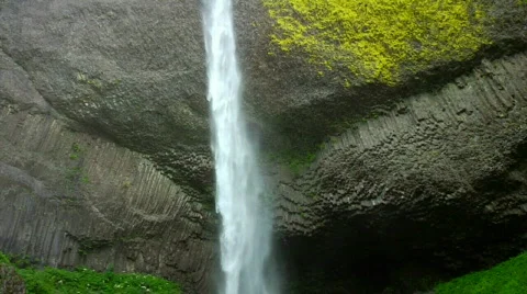 Misty Waterfall Stock Footage 313664