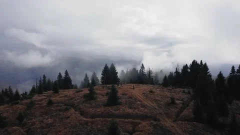 Misty wilderness Stock Footage 167667320