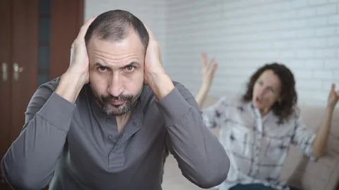 Misunderstanding of couples. 動画素材 106024323