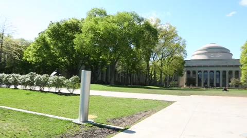MIT DOME PAN Stock Footage 178519609