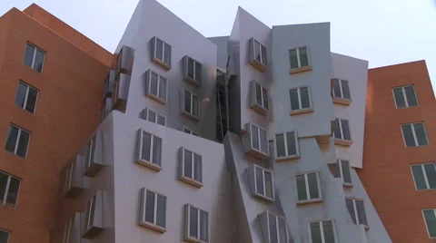 MIT Stata Center in Cambridge Video stock 41925784
