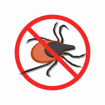 The mite icon Stock Illustration