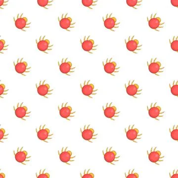 Mite pattern, cartoon style Stockillustratie