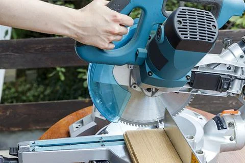 Miter saw Stock Photos