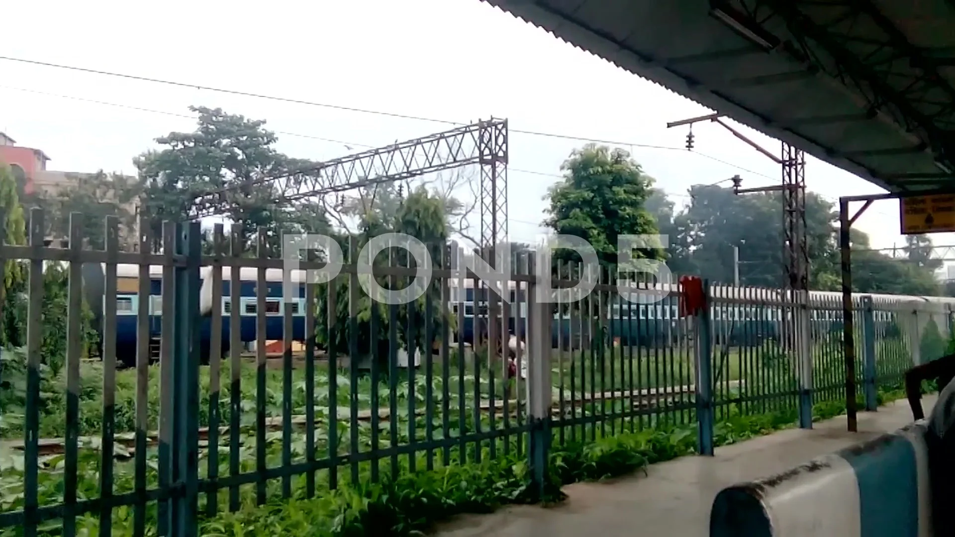 Mithila Express -13021 ( Howrah Junction... | Stock Video | Pond5