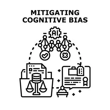 Mitigating cognitive bias using artificial intelligence for decision making 库存插图