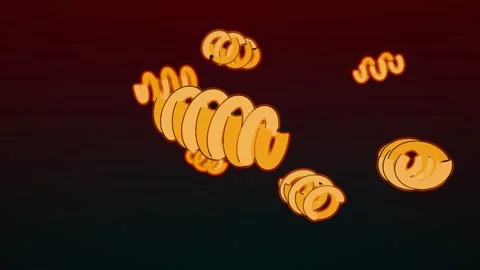 Mitochondria Cluster Flat Vector Infographic Stock Footage 342294709