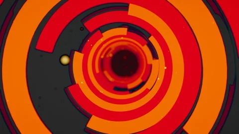 Mitochondria Interior Neon Tunnel Flythrough 스톡 동영상 342294949