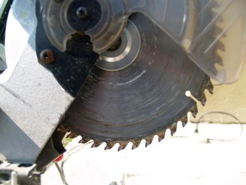 Mitre saw Foto stock