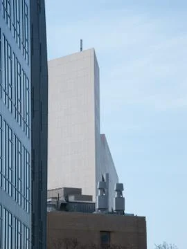 MIT's Brain and Cognitive Science Center Stock Photos