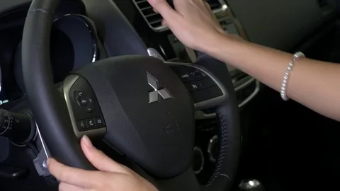 Mitsubish iInterior Stock Footage 75382742