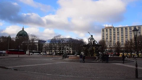 Mitte square in Berlin Stockbeeldmateriaal 101421692