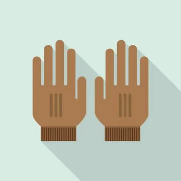 Mitten, Gloves icon Illustrazione stock