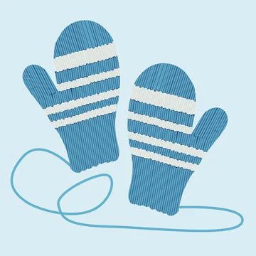 Mittens Stock Illustration