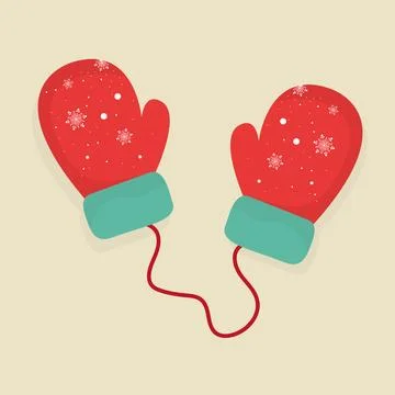 Mittens Stock Illustration