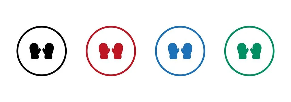 Mittens Stock Illustration