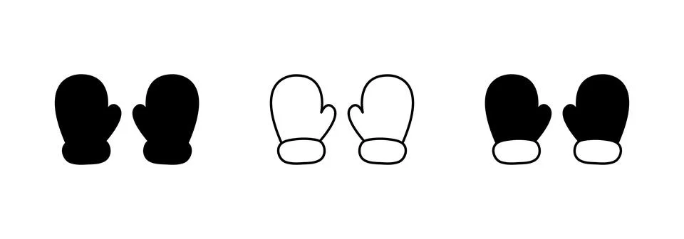 Mittens Stock Illustration