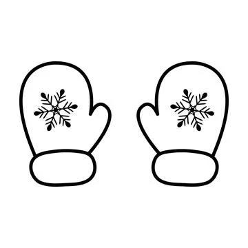Mittens Stock Illustration